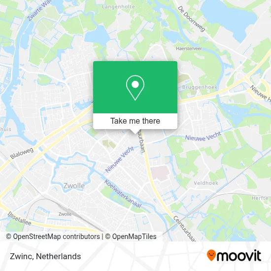 Zwinc map