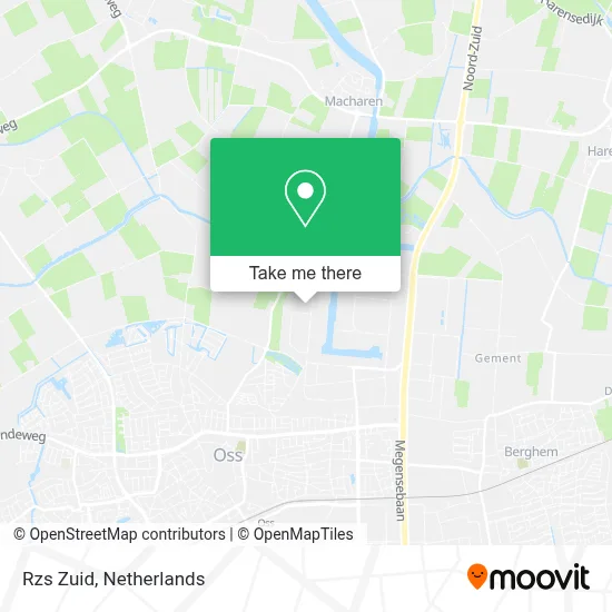 Rzs Zuid map