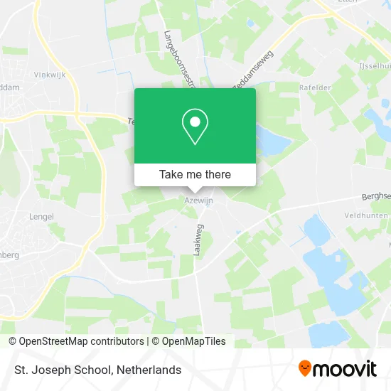 St. Jozefschool map