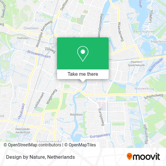 Design by Nature map