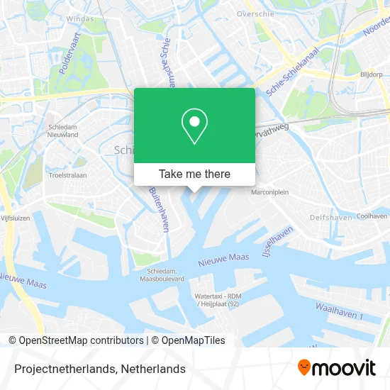 Projectnetherlands map
