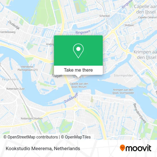 Kookstudio Meerema map