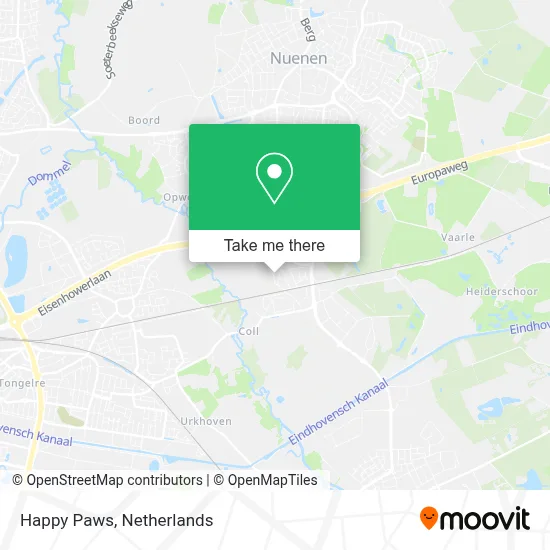 Happy Paws map