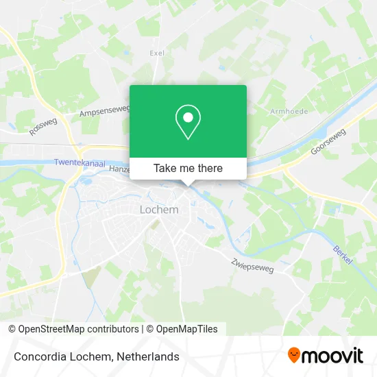 Concordia Lochem map
