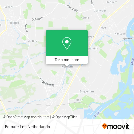 Eetcafe Lot map