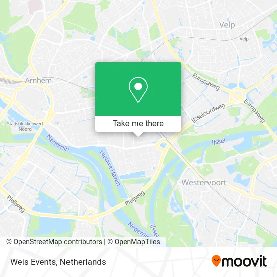 Weis Events map