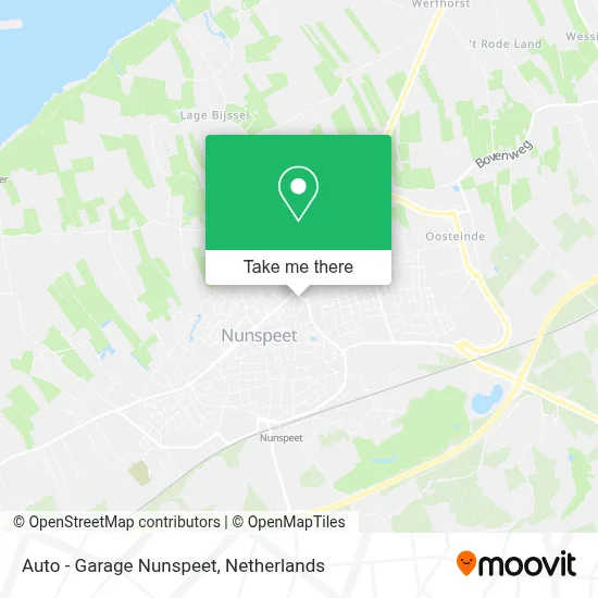 Auto - Garage Nunspeet map