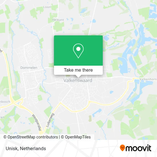 Unisk map