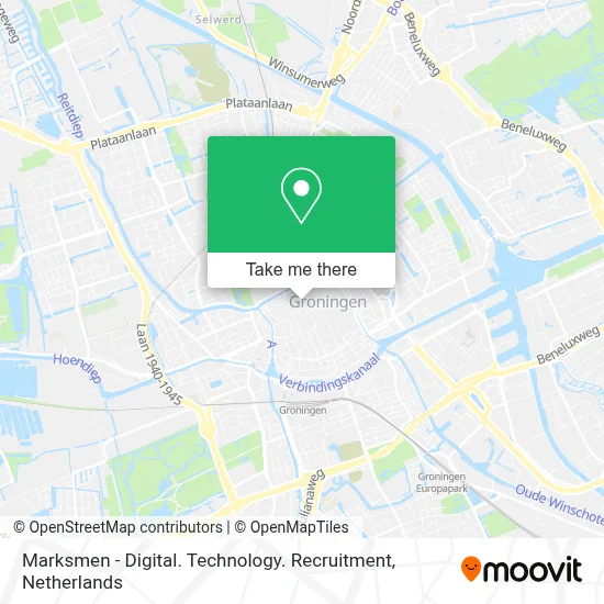 Marksmen - Digital. Technology. Recruitment map