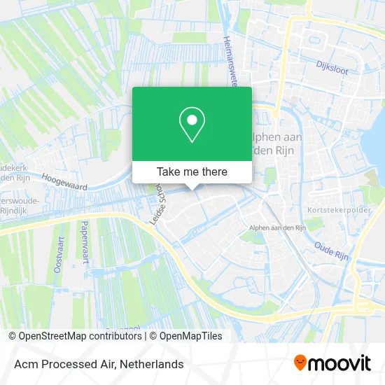 Acm Processed Air map