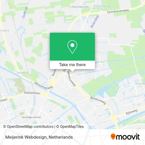Meijerink Webdesign map