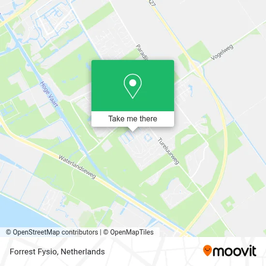 Forrest Fysio map