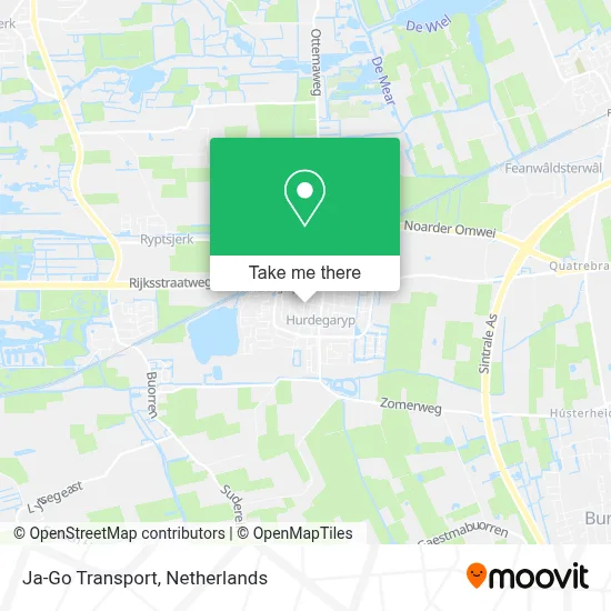Ja-Go Transport map