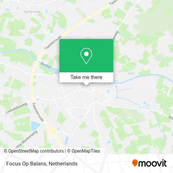Focus Op Balans map