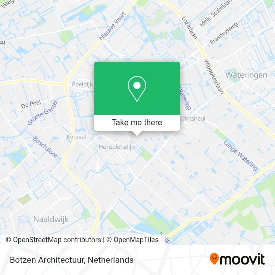 Botzen Architectuur Karte