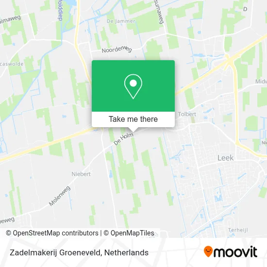 Zadelmakerij Groeneveld map