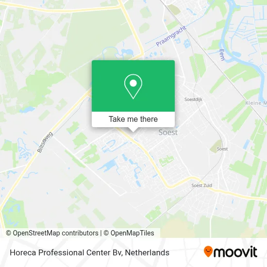 Horeca Professional Center Bv map