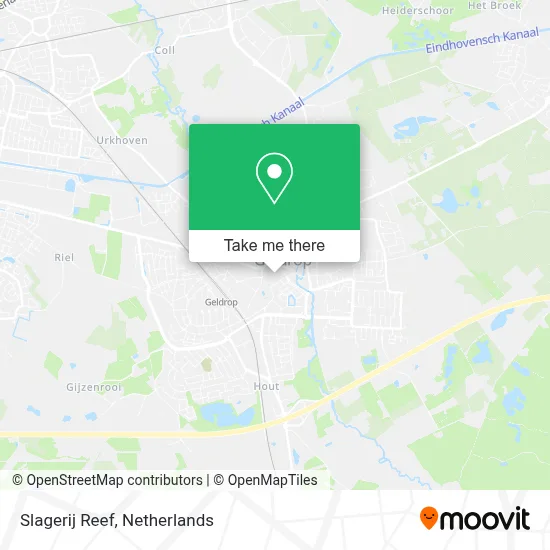 Slagerij Reef Karte
