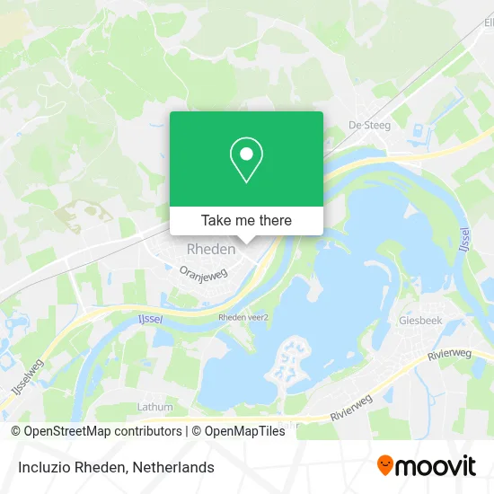 Incluzio Rheden map