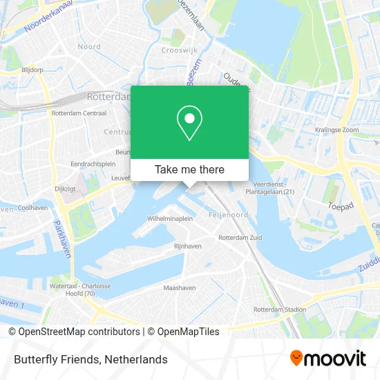 Butterfly Friends map