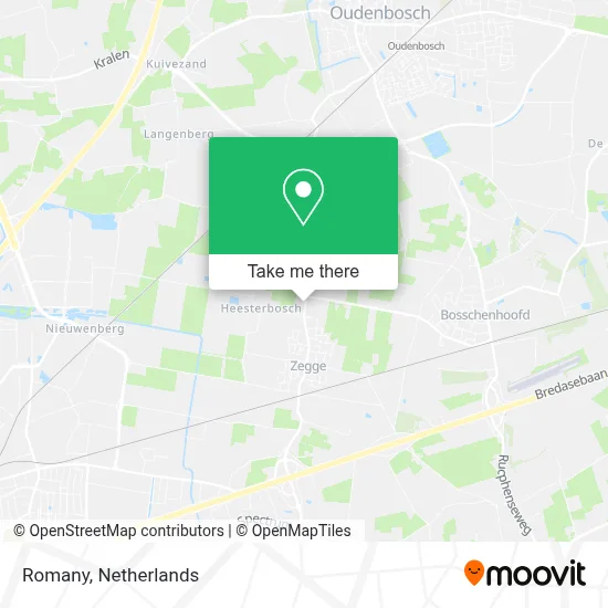 Romany map