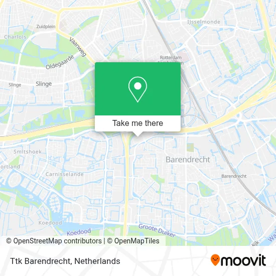 Ttk Barendrecht map