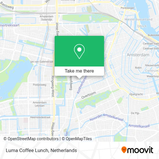 Luma Coffee Lunch map