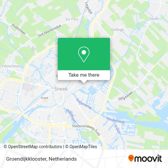 Groendijkklooster map
