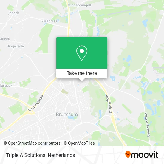 Triple A Solutions map
