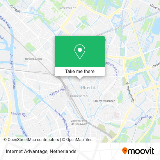 Internet Advantage map