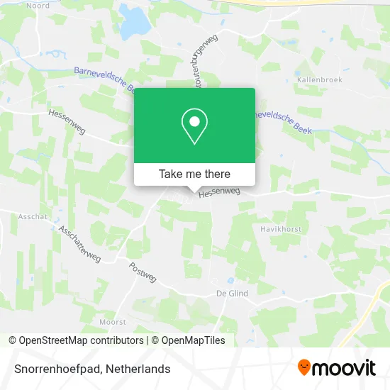 Snorrenhoefpad map