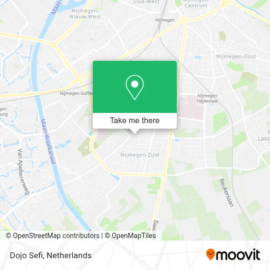 Dojo Sefi map