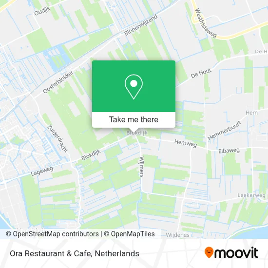 Ora Restaurant & Cafe map