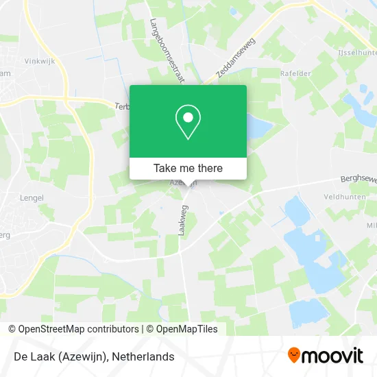 De Laak (Azewijn) map