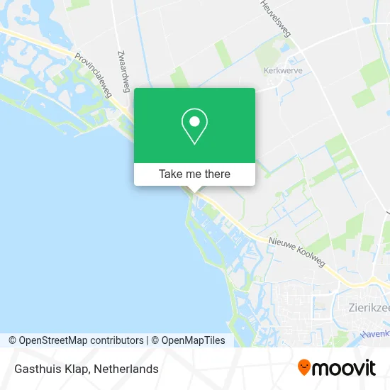 Gasthuis Klap map