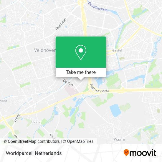 Worldparcel map