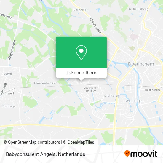 Babyconsulent Angela map