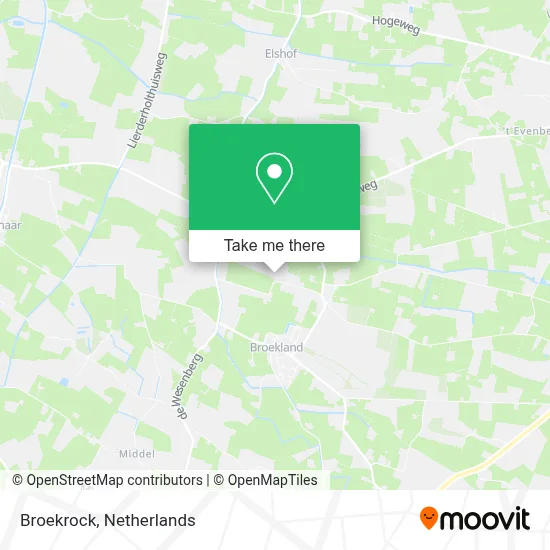Broekrock map