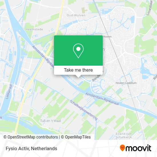 Fysio Activ map