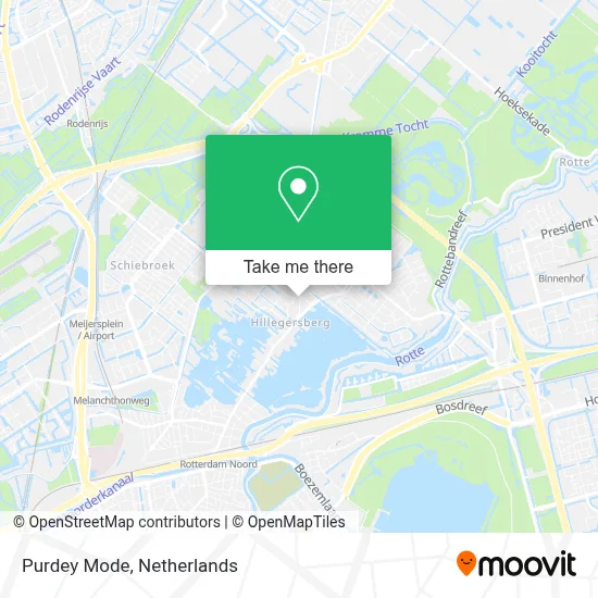 Purdey Mode map