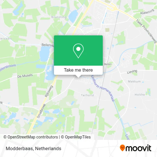 Modderbaas map