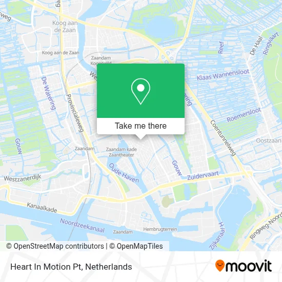 Heart In Motion Pt map
