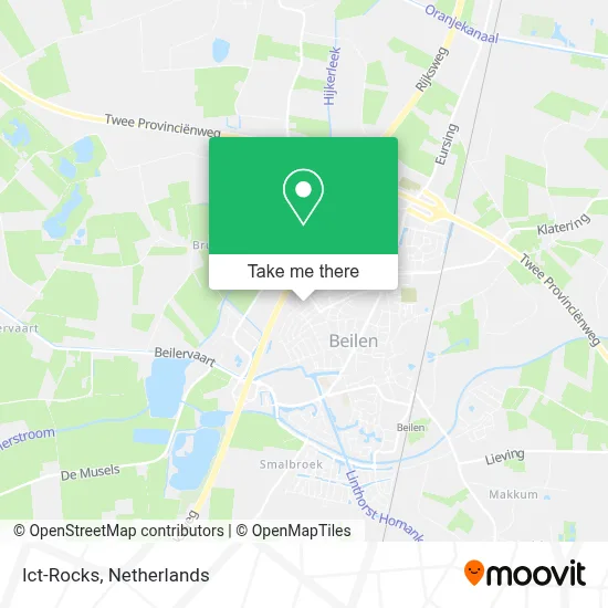 Ict-Rocks map