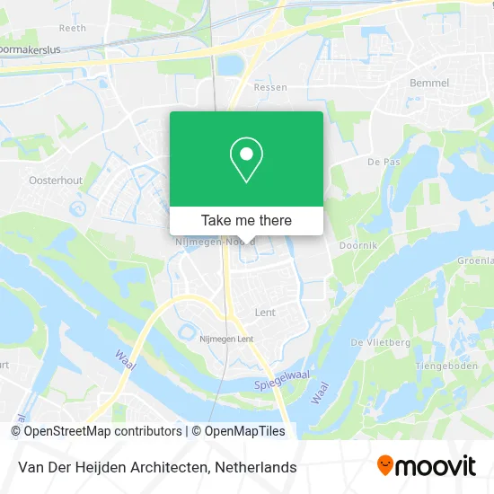 Van Der Heijden Architecten map