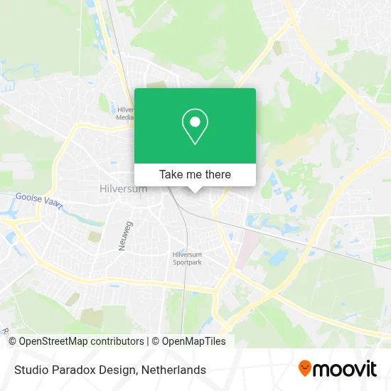 Studio Paradox Design map