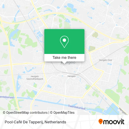 Pool-Café De Tapperij map