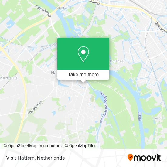 Visit Hattem map