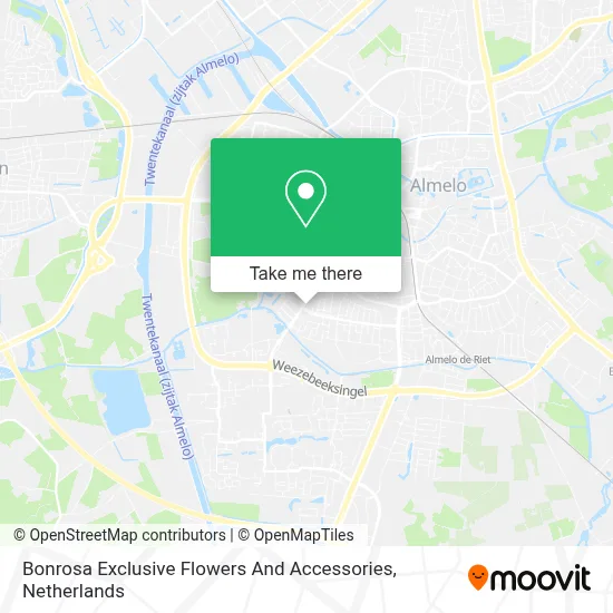 Bonrosa Exclusive Flowers And Accessories map