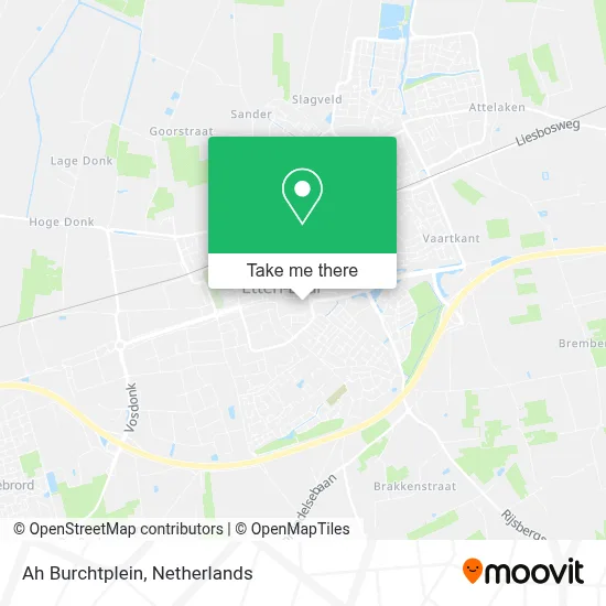 Ah Burchtplein map