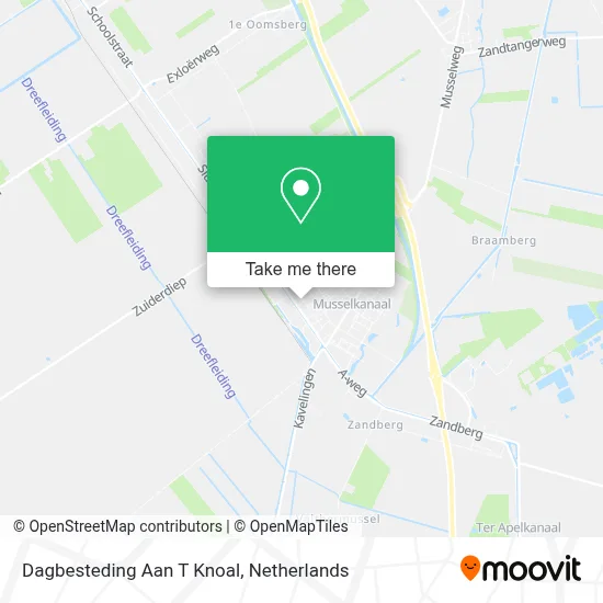 Dagbesteding Aan T Knoal map